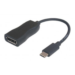 Garbot USB3.1 C-DP. M/F. Must. 15 cm