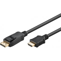 Goobay DisplayPort to HDMI Adapter Cable, 2 m