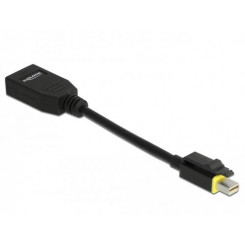 DeLOCK 65978 videokaabli adapter 0,15 m Mini DisplayPort DisplayPort Black