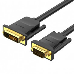 Vention DVI(24+1) to VGA Cable 1.5M Black