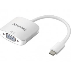 Sandberg USB-C-st VGA-linki