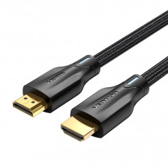 HDMI 2.1 Cable Vention AAUBF, 1m, 8K 60Hz /  4K 120Hz (black)