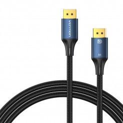 DisplayPort 1.4 Cable Vention HCELF 1m, 8K 60Hz /  4K 120Hz (blue)