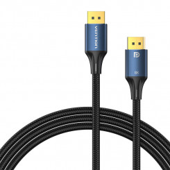 DisplayPort 1.4 Cable Vention HCELH 2m, 8K 60Hz /  4K 120Hz (blue)