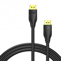 DisplayPort 1.4 Cable Vention HCCBF 1m, 8K 60Hz /  4K 120Hz (black)