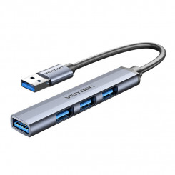 Мини-концентратор USB 3.0 до USB 3.0/3x2.0 Vention CKOHB 0,15 м