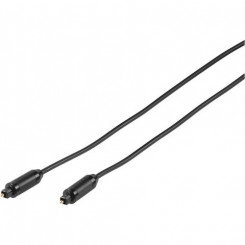 Vivanco 46 / 40 30 fibre optic cable 3 m TOSLINK ODT Black