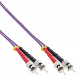 Оптоволоконный дуплексный кабель InLine ST / ST 50 / 125 мкм OM4 1 м
