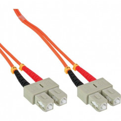 Оптоволоконный дуплексный кабель InLine SC/SC 50/125 мкм OM2 7,5 м