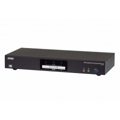 Aten 4096x2160, USB 3.1, DP, 3,5 мм, RJ-45, HDCP, 335x156,6x44 мм