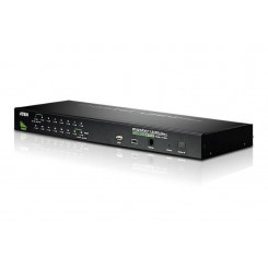 Aten CS1716A 16-Port PS / 2-USB VGA KVM Switch with Daisy-Chain Port and USB Peripheral Support Aten 16-Port PS / 2-USB VGA KVM Switch with Daisy-Chain Port and USB Peripheral Support CS1716A