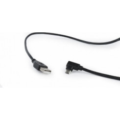 USB-разъем Gembird — разъем MicroUSB, 1,8 м, черный, 90D