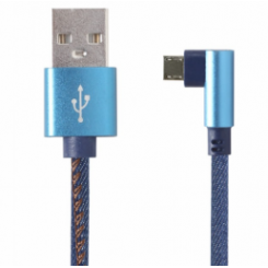 Gembird USB-разъем — разъем Micro USB, 1 м, синий