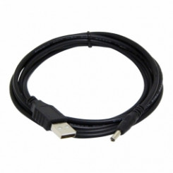 Kabelis Gembird USB штекер - штекер 3,5 мм, зарядное устройство 1,8 м, черный