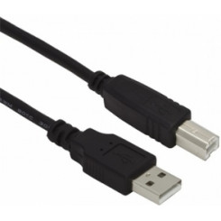 Kabelis Brackton USB Male - USB Male B 3m Must