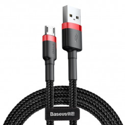 Baseus Cafule USB-mikro-USB-kaabel 1,5A 2m (punane-must)