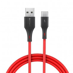 Кабель BlitzWolf BW-TC15 3A, 1,8 м, USB-USB-C (красный)