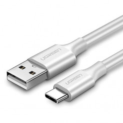 Кабель USB — USB-C QC3.0 UGREEN, 1 м (белый)