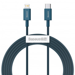 Кабель USB-C для Lightning Baseus Superior Series, 20W, PD, 2м (недельный)