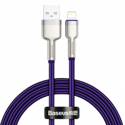 Baseus Cafule USB-Lightning kaabel, 2,4A, 1m (lilla)