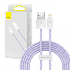 Baseus Dynamic USB to Lightning Cable, 2.4A, 2m (Purple)