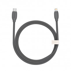Кабель Baseus Jelly USB-C — Lightning, 20 Вт, 1,2 м (черный)