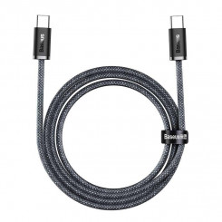 Кабель Baseus Dynamic Series USB-C — USB-C, 100 Вт, 2 м (серый)