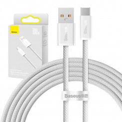 Baseus Dynamic Series USB to USB-C cable, 100W, 2m (white)