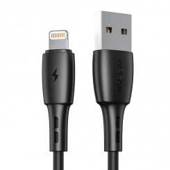 Кабель USB до Lightning Vipfan Racing X05, 3А, 1м (черный)