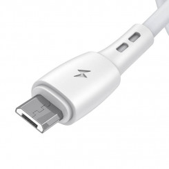 Vipfan Racing X05 USB-mikro-USB-kaabel, 3A, 1m (valge)