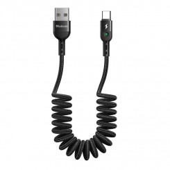 Mcdodo Omega CA-6420 USB-USB-C vedrukaabel 1,8 m (must)