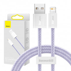 USB cable for Lightning Baseus Dynamic 2, 2.4A, 1m (purple)