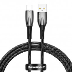 Baseus Glimmer USB to USB-C cable, 100W, 1m (black)