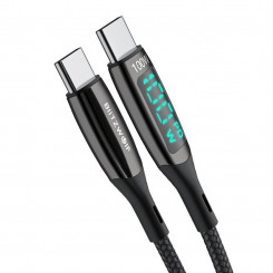 Кабель Blitzwolf BW-TC23 100 Вт, 1,8 м USB-C — USB-C (черный)