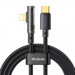 Угловой кабель Prism USB-C — Lightning Mcdodo CA-3391, 1,8 м (черный)