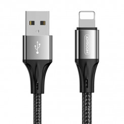 Зарядный кабель USB-A Lightning 1,5 м Joyroom S-1530N1 (черный)