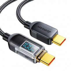 Кабель USB-C 100Вт 1,2м Joyroom S-CC100A4 (черный)