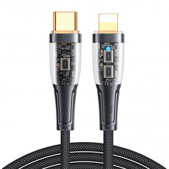 Кабель USB-C Lightning 20Вт 1,2м Joyroom S-CL020A3 (черный)