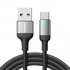 Kabel do USB-A / Type C / 3A / 1.2m Joyroom S-UC027A10 (czarny)