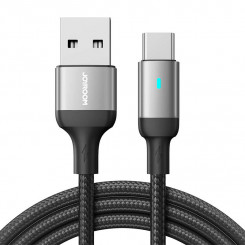 USB-A / Type C / 3A / 3m cable Joyroom S-UC027A10 (black)
