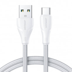 USB Surpass / Type C / 3A / 1.2m Joyroom S-UC027A11 cable (white)