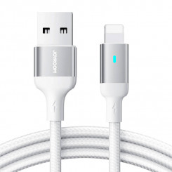 USB-A / Lightning / 2.4A / 1.2m Joyroom S-UL012A10 cable (white)