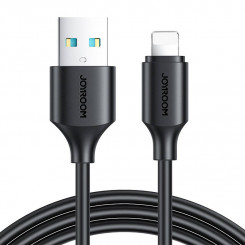 Kabel do USB-A / Lightning / 2.4A / 0.25m Joyroom S-UL012A9 (czarny)