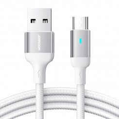 Micro USB-A / 2.4A / 2m cable Joyroom S-UM018A10 (white)
