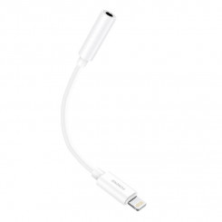 3.5mm jack audio cable for iPhone Foneng BM20 (white)