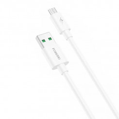 Кабель Foneng X67 USB-Micro USB, 5А, 1м (белый)