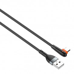 LDNIO LS561 Кабель USB — USB-C, 2,4 А, 1 м (черный)