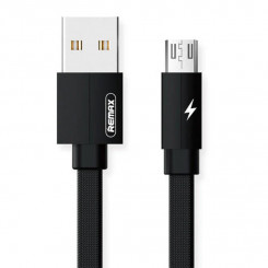 Micro Remax Kerolla USB-kaabel, 1m (must)