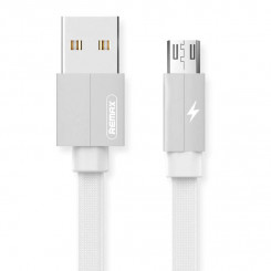 Micro Remax Kerolla USB-kaabel, 1m (valge)