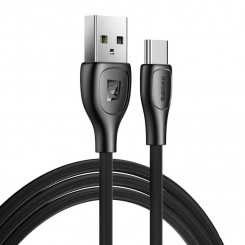 Remax Lesu Pro USB-C cable, 1m, 2.1A (black)